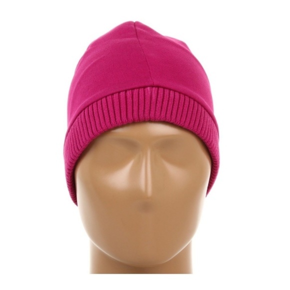 New Under Armour UA Storm Beanie Winter Snow Hat Cap Pink Cold Gear Womens - Picture 4 of 5